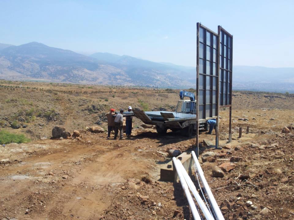 بمناسبة يوم القدس: لوحة جدارية لحزب الله في الوزاني