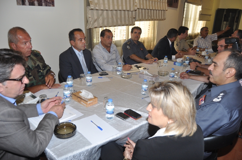 اجتماع لمجلس الامن الفرعي في محافظة النبطية