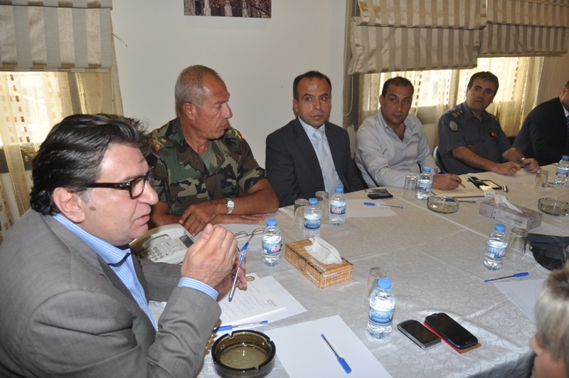 اجتماع لمجلس الامن الفرعي في محافظة النبطية