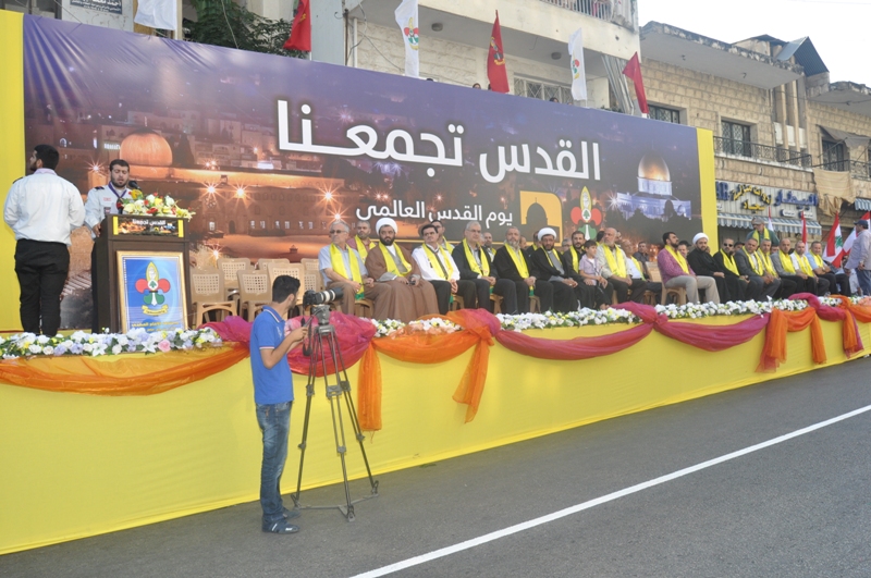 النبطية احيت يوم القدس‎