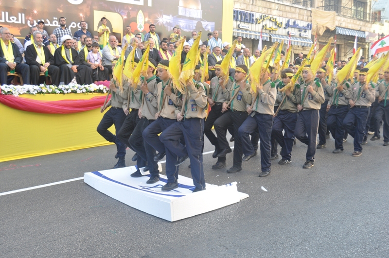 النبطية احيت يوم القدس‎