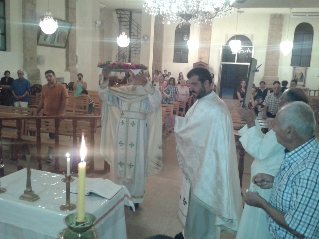 قداديس في مرجعيون في عيد ارتغاع الصليب