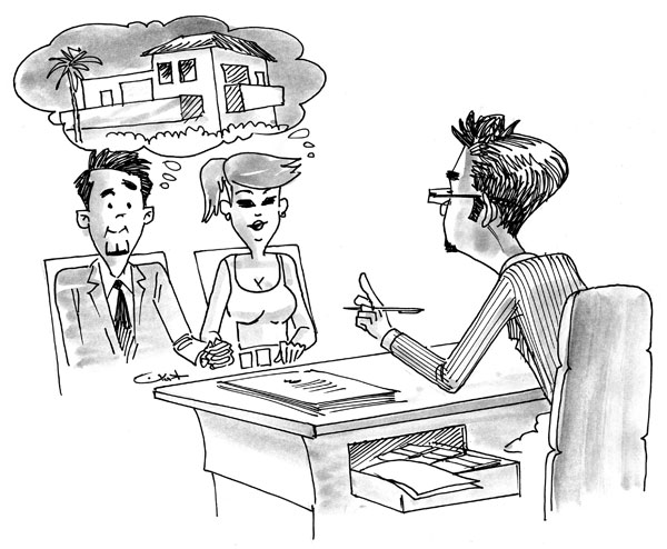 في مكتب عقاري: لا أحد يحب السماسرة