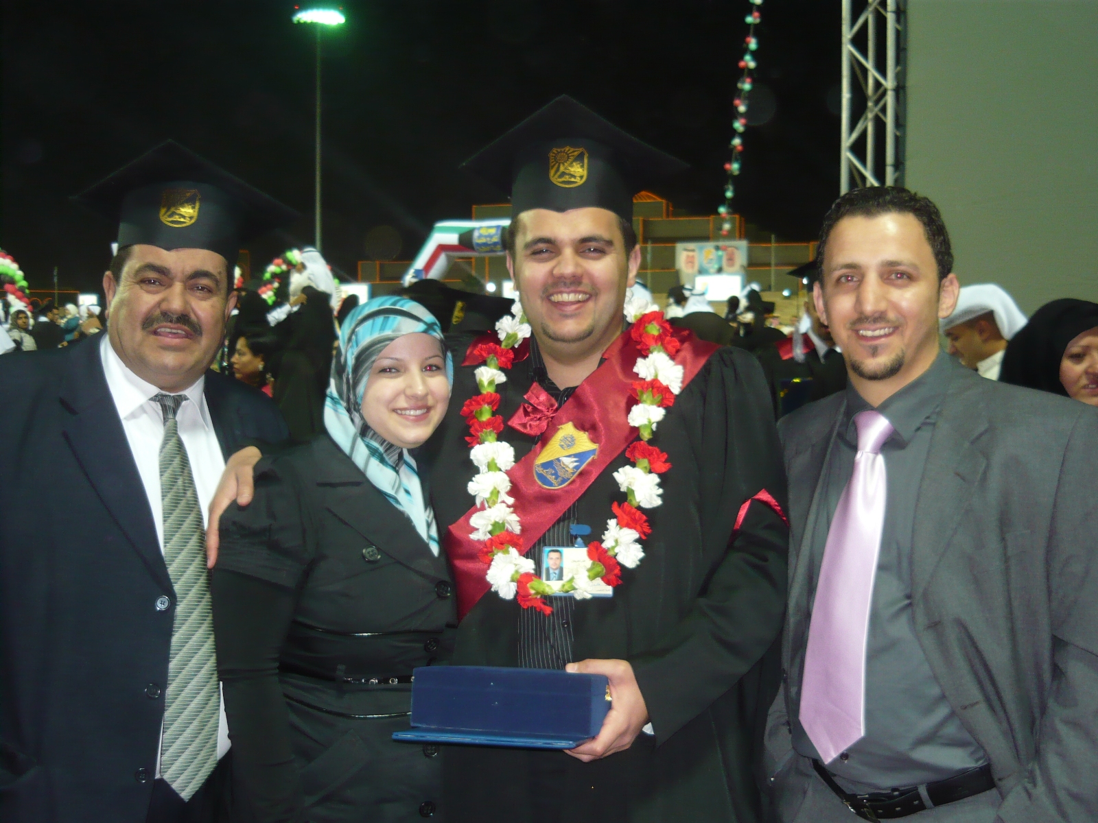 في حفلة تخرجي