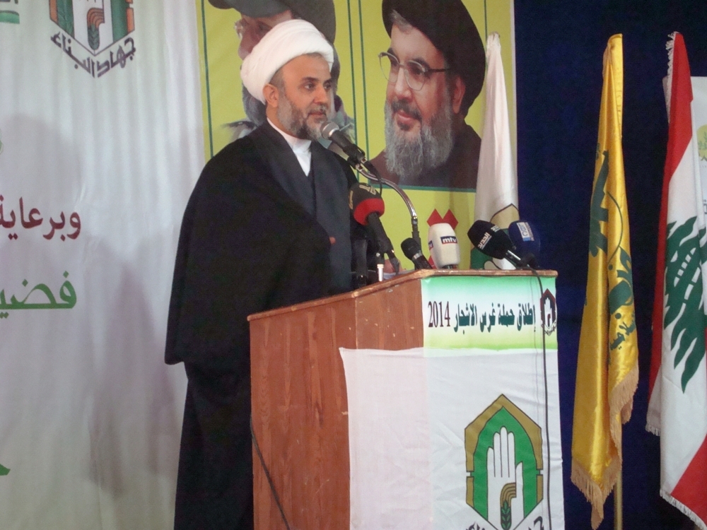 الشيخ نبيل قاووق متحدثا في معتقل الخيام