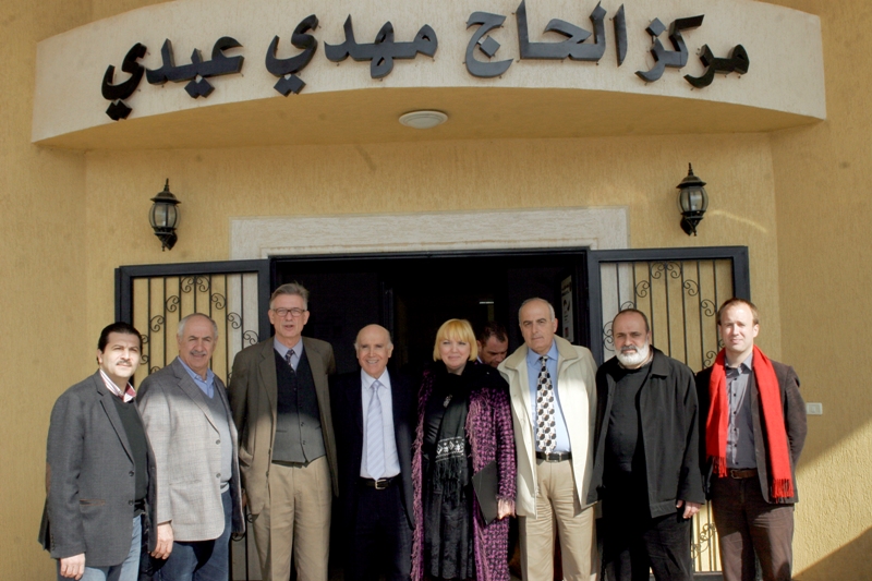 رئيسة البرلمان الفدرالي الالماني كلوديا روس تزور مراكز مؤسسة عامل