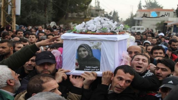 ماريا الجوهري زُفّت في الهرمل \