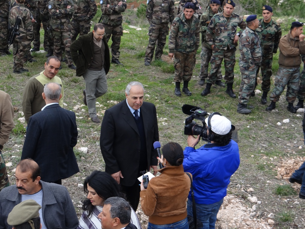 مقابلة صحافية مع الرئيس جورج رحال