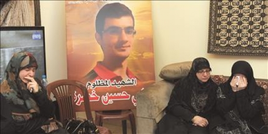 في منزل الشهيد علي حسين خضرا