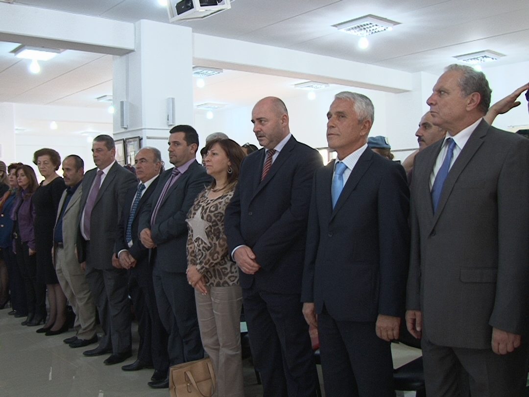  السفير التشيكي شومبا ود. مرقص ... حفل تسليم الهبة تأهيل المدارس الرسمية