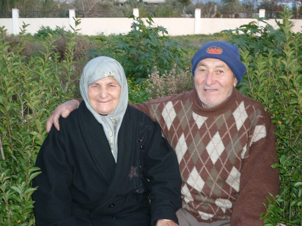  الحاج علي يوسف قاسم وحرمه الحاجة  فاطمة ضاوي