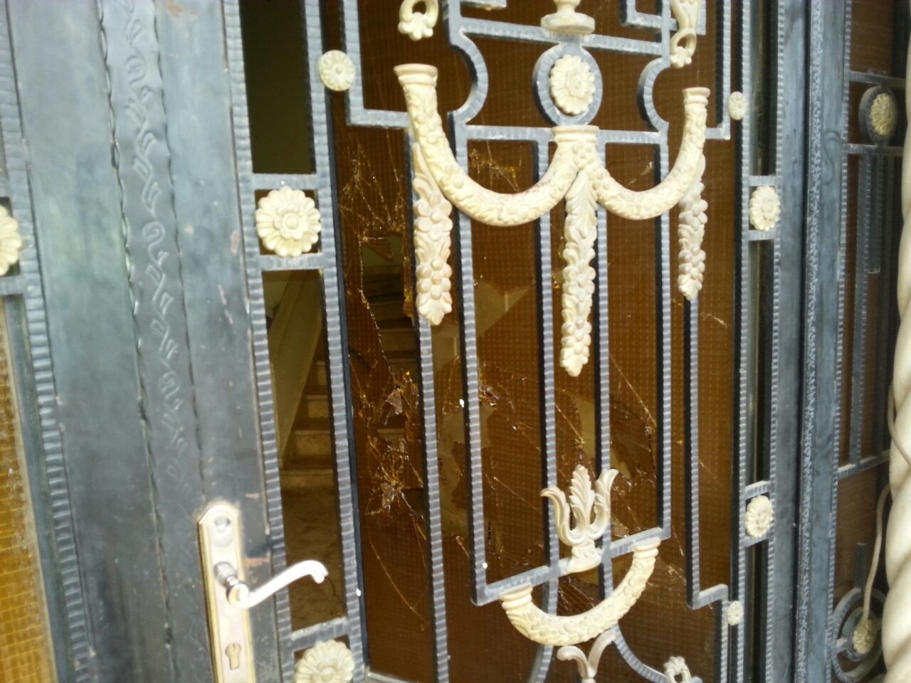 تحطيم زجاج واجهات مركز النور الخيري للسلفيين في شبعا