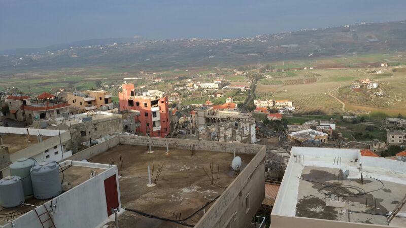 جانب من الخيام بعد الأمطار التي هطلت نهاية الأسبوع المنصرم