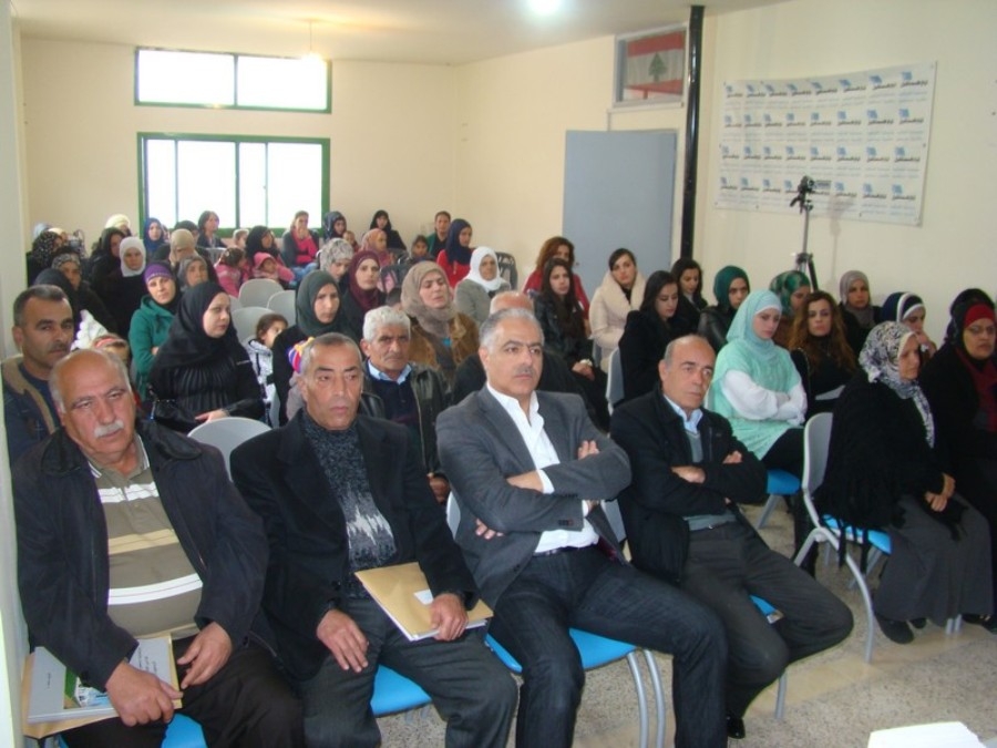 المشاركون في الندوة في شبعا