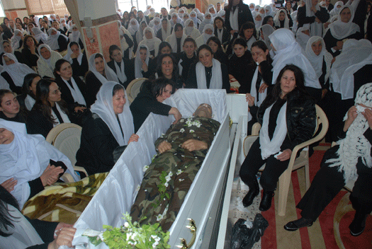 راشيا تودّع الشهيد العريف السقعان