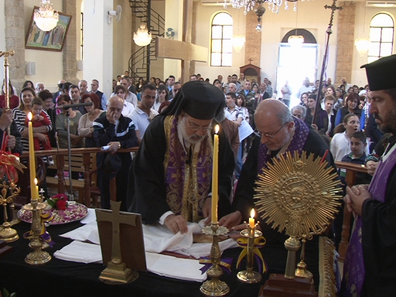 كنائس مرجعيون أحيت رتبة دفن المسيح