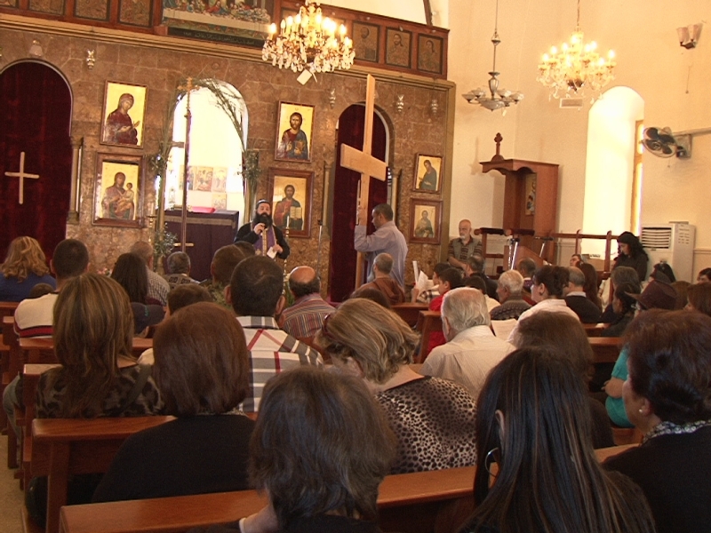 كنائس مرجعيون أحيت رتبة دفن المسيح