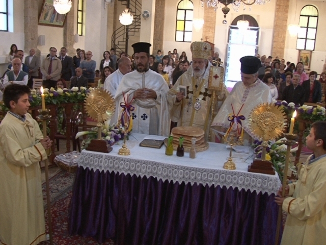 المطران حداد يحتفل بقداس اثنين البعوث في مرجعيون