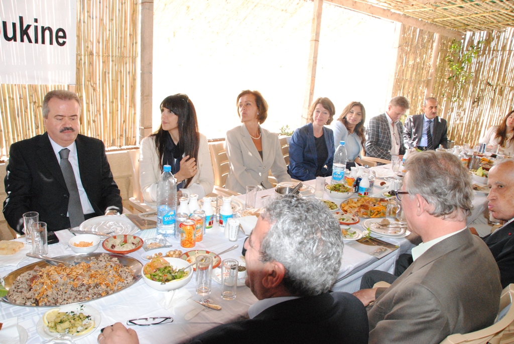 حفل غداء في الجنوب على شرف سفراء دول الاتحاد الاوروبي في لبنان