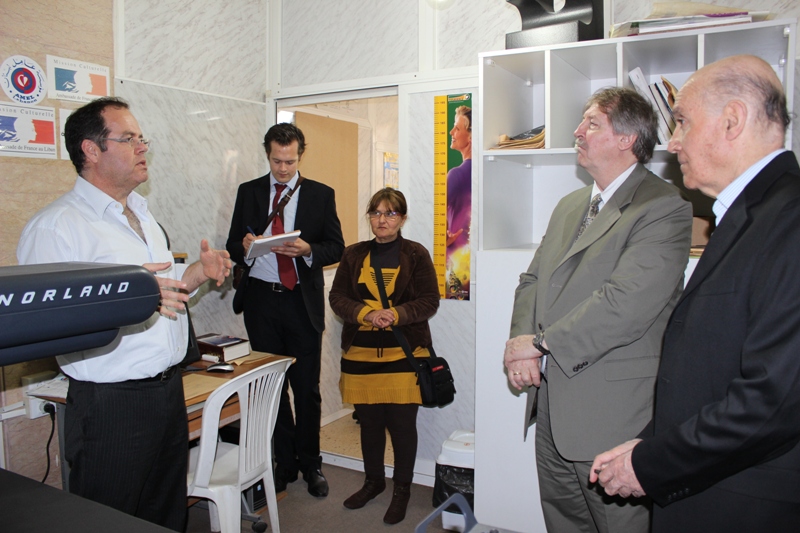 سفيرالنروج يزور مراكز عامل في الجنوب ومديرة الاونروا تزور الفرع الرئيسي في المصيطبة