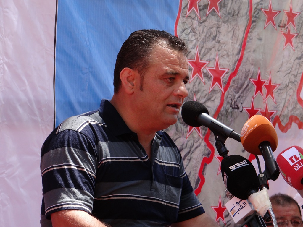 الأسير المحرر رجائي بوهمين مسؤول منطقية حاصبيا في الحزب الشيوعي