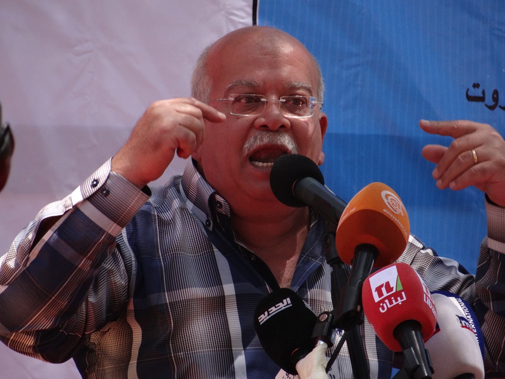 الأمين العام للحزب الشيوعي اللبناني الدكتور خالد حدادة