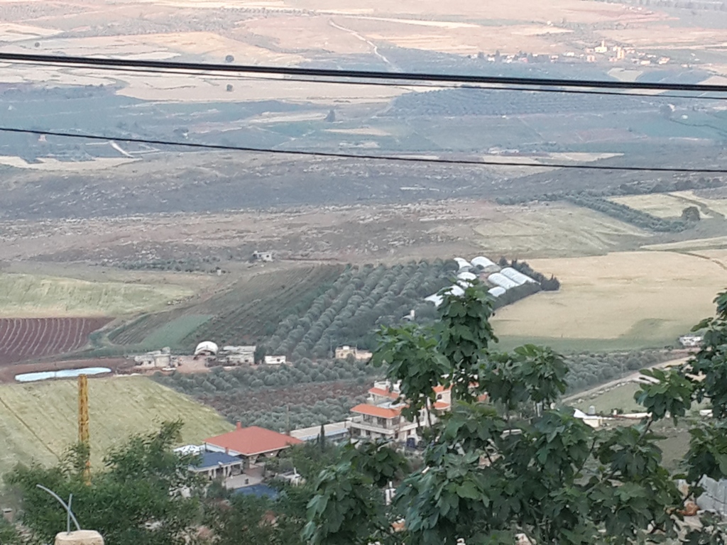 منطقة وطى الخيام.. كما نشهدها عند المغيب من منزل الكاتب