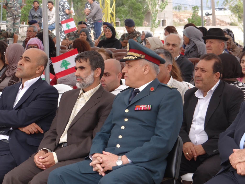 من الحفل الموسيقي الذي أحيته فرقة موسيقى الجيش اللبناني في نادي الخيام 