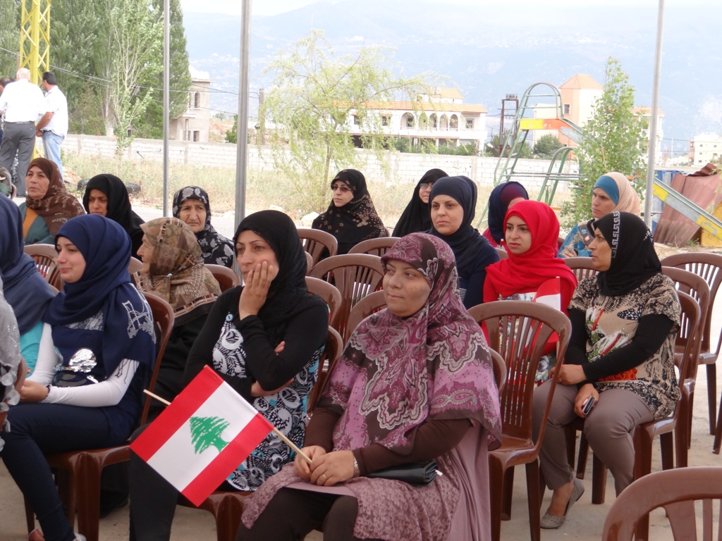 من الحفل الموسيقي الذي أحيته فرقة موسيقى الجيش اللبناني في نادي الخيام 