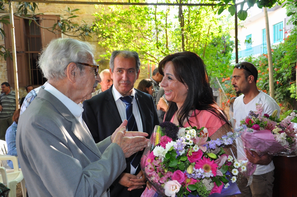 أمسية شعرية لإنتصار الدنّان في النبطية لمناسبه اليوبيل الذهبي للمجلس الثقافي