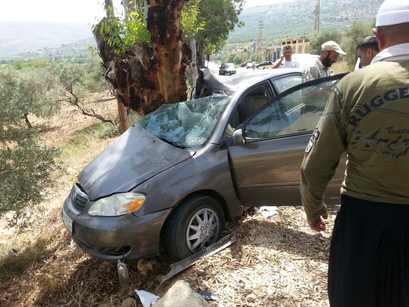 مقتل إمرأة في حادث سير مروع على طريق عام حاصبيا مرجعيون‎