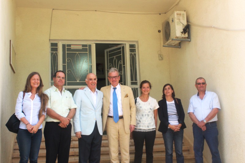 مهنا يستقبل السفير الفرنسي في مركز عامل في الخيام