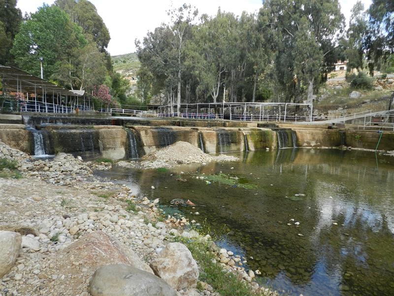 منسوب المياه في الحاصباني الأدنى منذ 30 عاماً (طارق أبو حمدان)