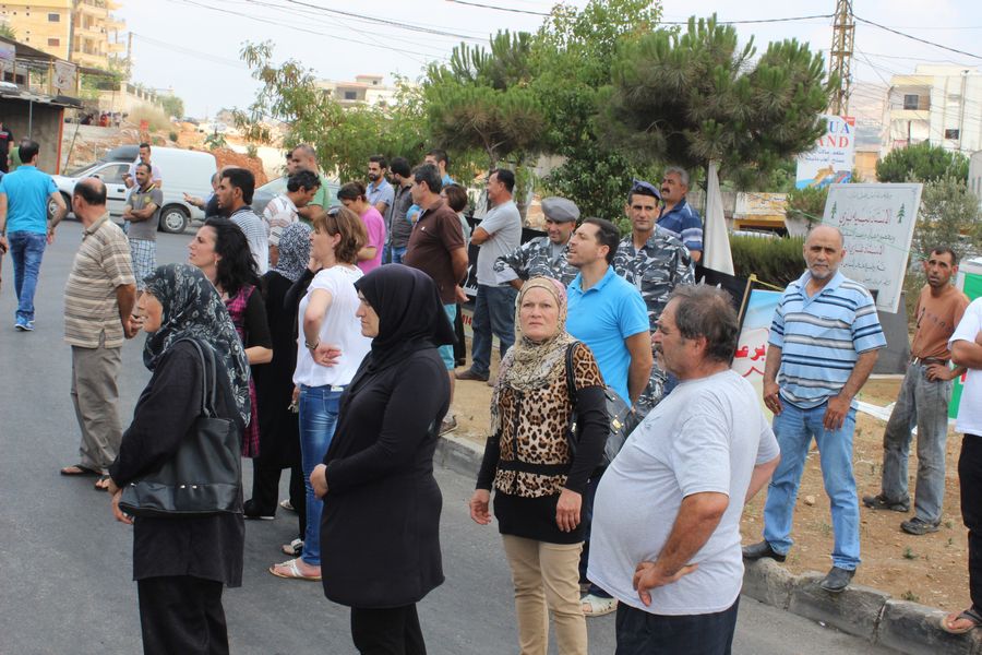 أهالي كفررمان ينتفضون على غياب المياه عن بلدتهم‎