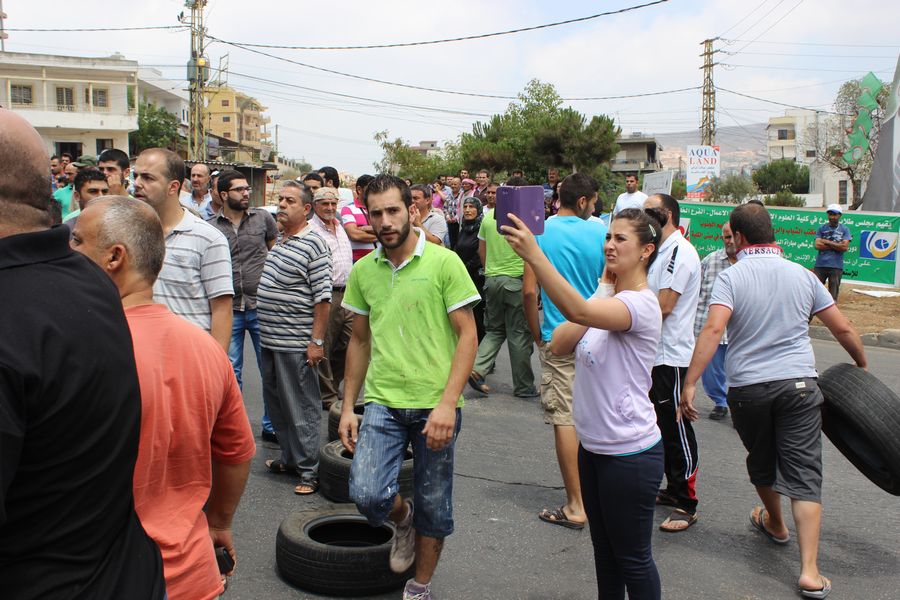 أهالي كفررمان ينتفضون على غياب المياه عن بلدتهم‎
