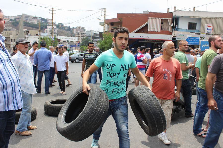 أهالي كفررمان ينتفضون على غياب المياه عن بلدتهم‎