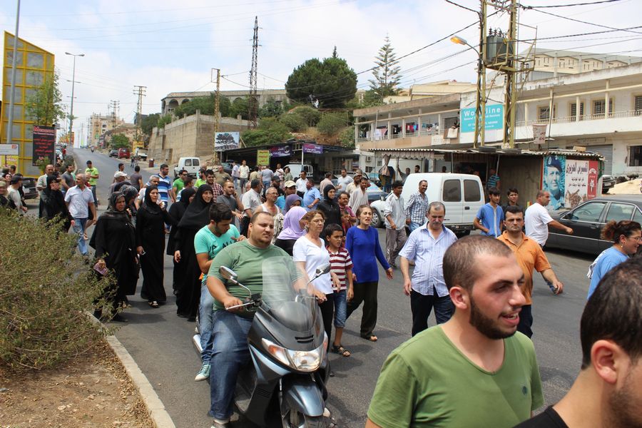 أهالي كفررمان ينتفضون على غياب المياه عن بلدتهم‎