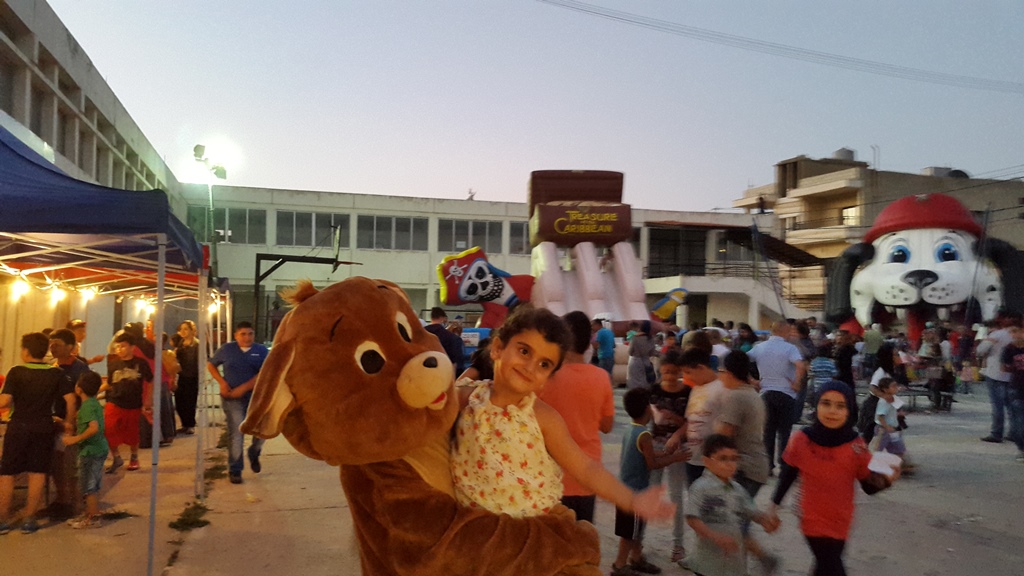 كرمس ترفيهي في عيد الفطر في الخيام  لكشافة الرسالة الإسلامية – فوج الثقلين الخيام بالتعاون مع مؤسسة الرؤيا العالمية