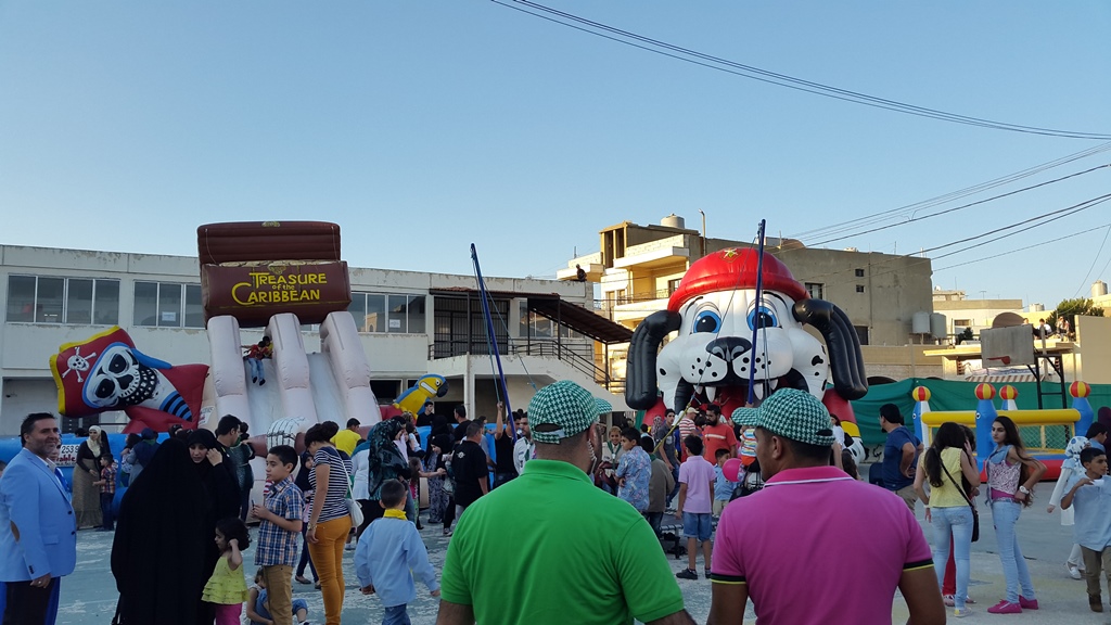 كرمس ترفيهي في عيد الفطر في الخيام  لكشافة الرسالة الإسلامية – فوج الثقلين الخيام بالتعاون مع مؤسسة الرؤيا العالمية