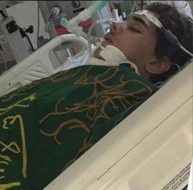 كل الشكر للجهاز الطبي في الكويت الذي قام بمتابعته