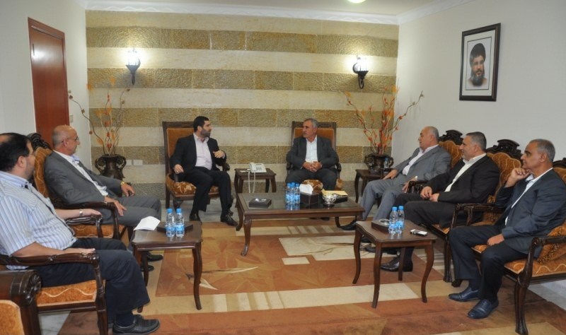 المشاركون في اللقاء التنسيقي بين «أمل» و«حزب الله»