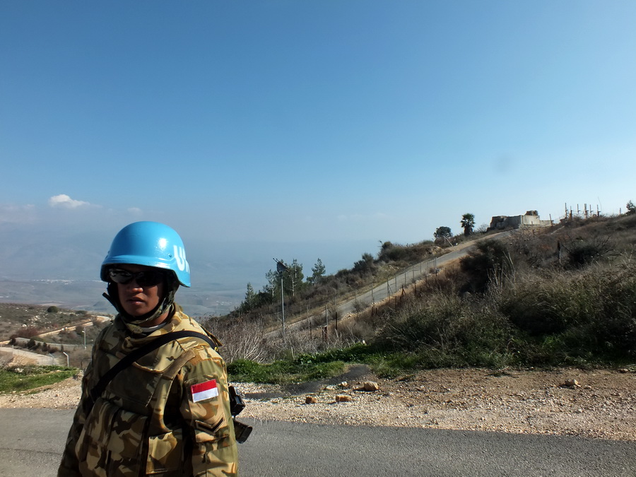 مراقبة دولية مستمرة على الحدود في ظل الإستنفار المعلن – صورة مايا العشي - مرجعيون