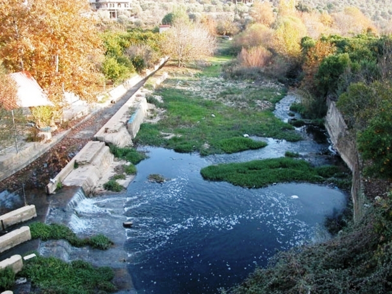ادت المتساقطات الغزيرة هذا العام،  الى تفجر باكر لكافة الينابيع في منطقة حاصبيا ومحيطها، ومن اهمها نبع الحاصباني