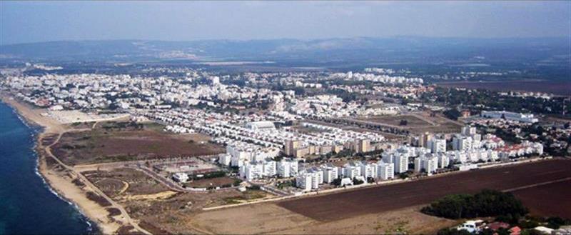 منظر جوي لمدينة نهاريا