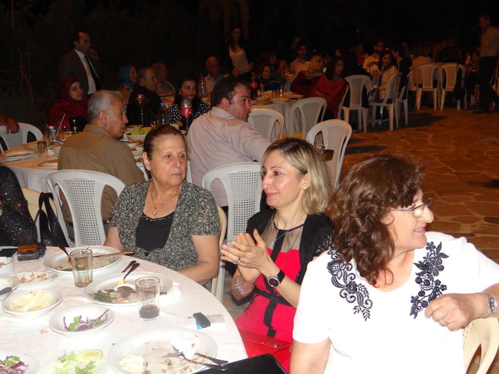 جانب من حفل العشاء السنوي لجمعية سيدات الخيام