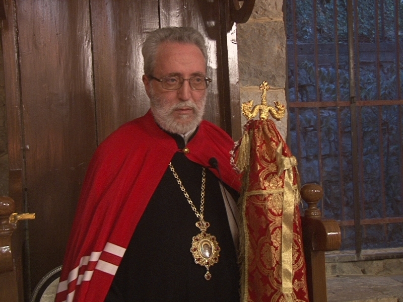 المطران كفوري يحتفل بقداس عيد سيدة الانتقال في حاصبيا