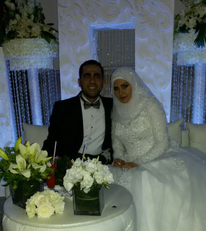 الحاج حسين أحمد ومايا يحيى الف مبروك زواجكما المبارك واجمل التهاني