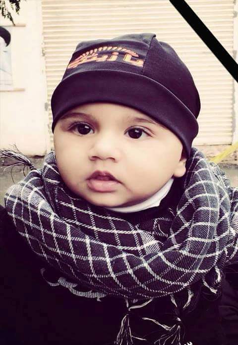 الطفل الرضيع علي الجواد محمد عطوي برحيله المبكر جداً أصبح ملاكاً من ملائكة الجنة.. بجوار جدّه لوالدته المرحوم فضل عواضة