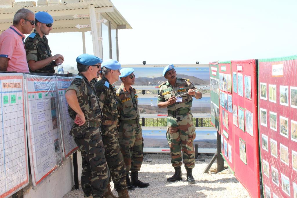 منطقة عمل الكتيبة الهندية هي الأكثر \