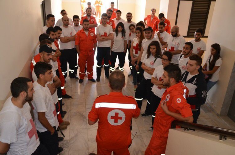 ندوة للصليب الاحمر في الكفير حول التصرف خلال الازمات والكوارث